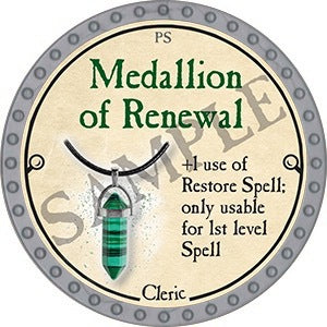 Medallion of Renewal - 2023 (Platinum)