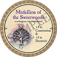 Medallion of the Sweetwoods - 2021 (Gold) - C007