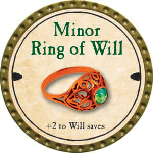 Minor Ring of Will - 2014 (Gold)