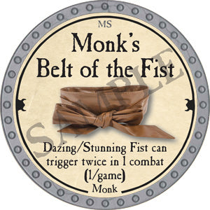 Monk's Belt of the Fist - 2018 (Platinum)