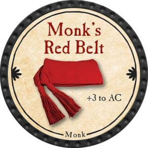 Monk’s Red Belt - 2015 (Onyx) - C26