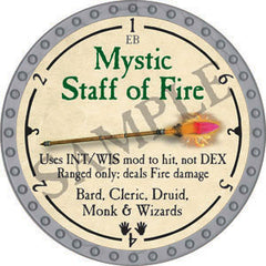 Mystic Staff of Fire - 2022 (Platinum)