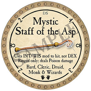 Mystic Staff of the Asp - 2024 (Gold)