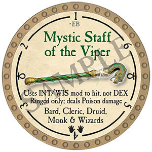 Mystic Staff of the Viper - 2024 (Gold)