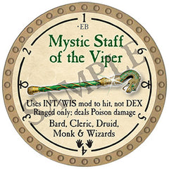 Mystic Staff of the Viper - 2024 (Gold)