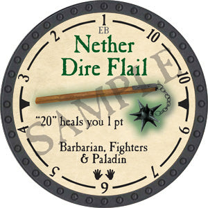 Nether Dire Flail - 2019 (Onyx) - C26