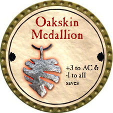 Oakskin Medallion - 2011 (Gold)