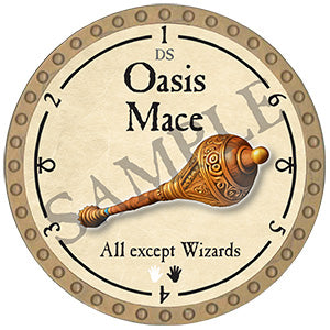 Oasis Mace - 2024 (Gold)