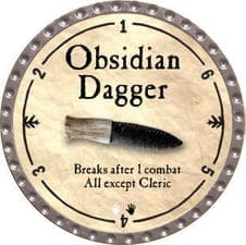 Obsidian Dagger - 2009 (Platinum) - C37