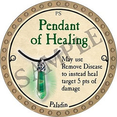 Pendant of Healing - 2023 (Gold)