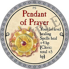 Pendant of Prayer - 2023 (Platinum) - C116