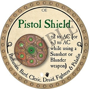 Pistol Shield - 2023 (Gold)