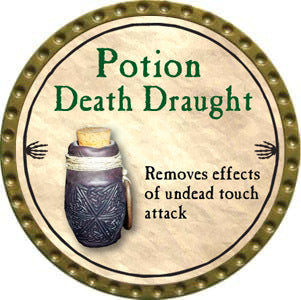 Potion Death Draught - 2012 (Gold) - C37