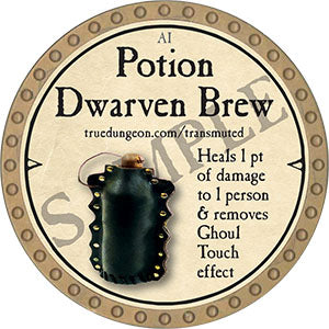 Potion Dwarven Brew - 2021 (Gold) - C17