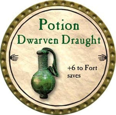 Potion Dwarven Draught - 2012 (Gold)