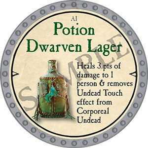 Potion Dwarven Lager - 2021 (Platinum)