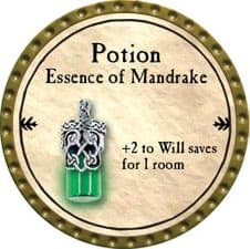 Potion Essence of Mandrake - 2009 (Gold)