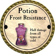 Potion Frost Resistance - 2011 (Gold)