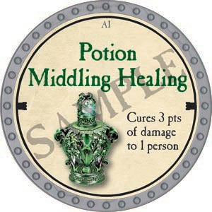 Potion Middling Healing - 2020 (Platinum)