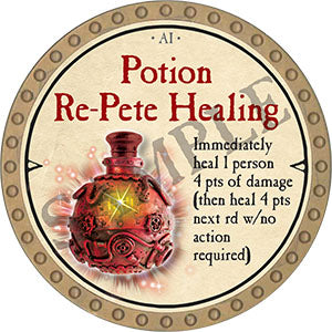 Potion Re-Pete Healing - 2021 (Gold) - C37