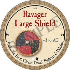 Ravager Large Shield - 2022 (Gold) - C17