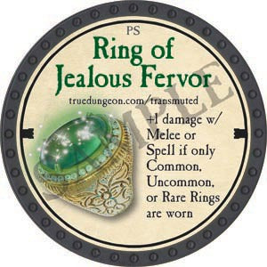 Ring of Jealous Fervor - 2020 (Onyx) - C37