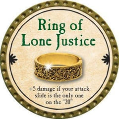 Ring of Lone Justice - 2015 (Gold)