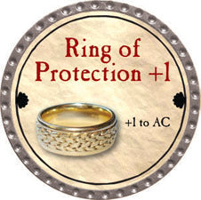 Ring of Protection +1 - 2011 (Platinum) - C37