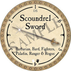 Scoundrel Sword - 2022 (Gold)