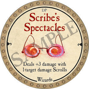 Scribe's Spectacles - 2022 (Gold) - C17