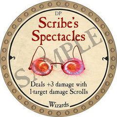 Scribe's Spectacles - 2022 (Gold) - C17