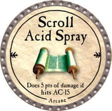 Scroll Acid Spray - 2009 (Platinum)