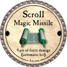 Scroll Magic Missile - 2011 (Platinum)