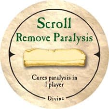 Scroll Remove Paralysis - 2006 (Wooden) - C37