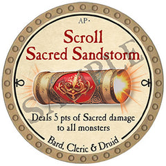 Scroll Sacred Sandstorm - 2024 (Gold)