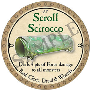 Scroll Scirocco - 2024 (Gold)