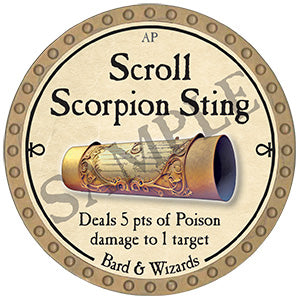 Scroll Scorpion Sting - 2024 (Gold)