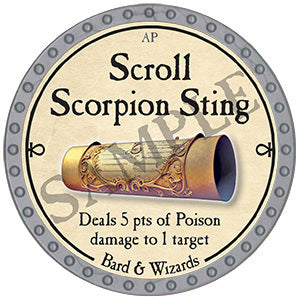 Scroll Scorpion Sting - 2024 (Platinum)