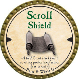 Scroll Shield - 2014 (Gold)