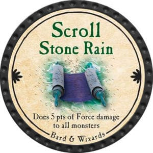 Scroll Stone Rain - 2015 (Onyx) - C26