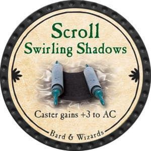 Scroll Swirling Shadows - 2015 (Onyx) - C26