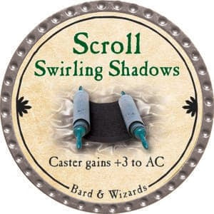 Scroll Swirling Shadows - 2015 (Platinum)