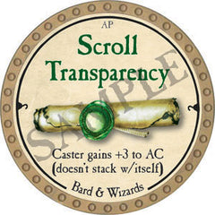 Scroll Transparency - 2022 (Gold) - C17