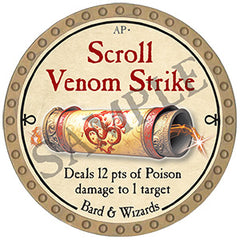 Scroll Venom Strike - 2024 (Gold)