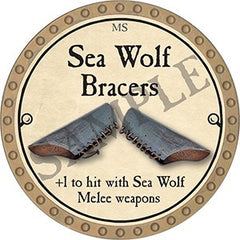 Sea Wolf Bracers - 2023 (Gold)