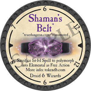 Shaman's Belt - 2019 (Onyx) - C89