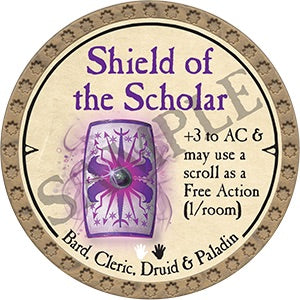 Shield of the Scholar - 2021 (Gold) - C37