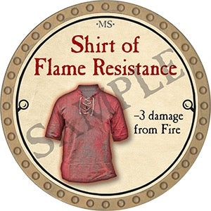 Shirt of Flame Resistance - 2023 (Gold)