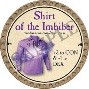 Shirt of the Imbiber - 2022 (Gold) - C87