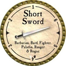 Short Sword - 2007 (Gold)